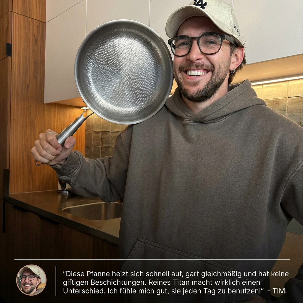 TITANO Premium Pfanne